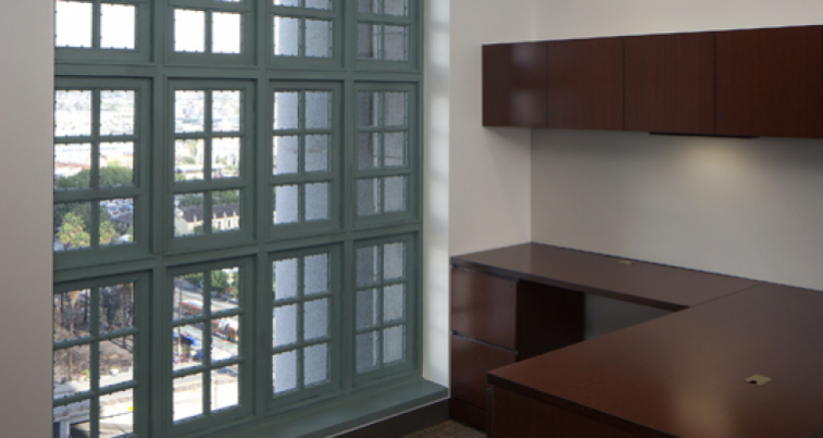 Interior, historical windows
