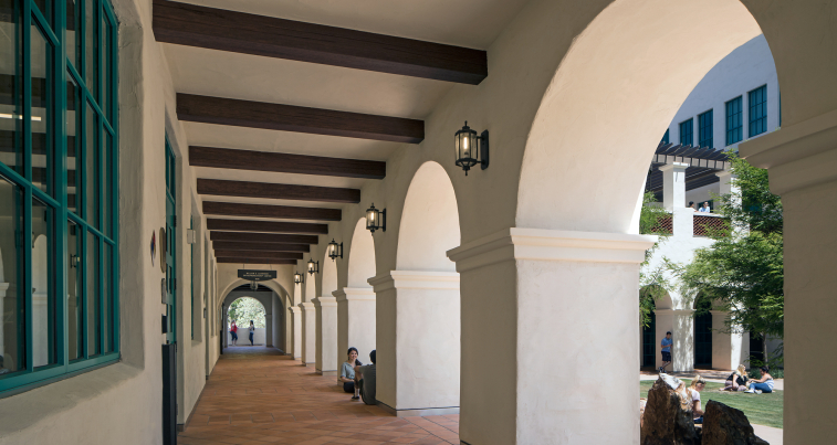 North Wing Colonnade