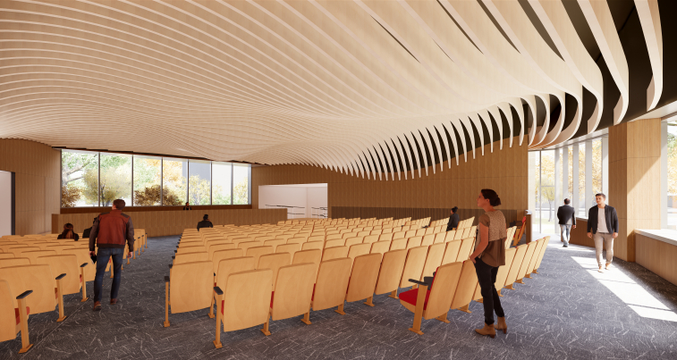 Entry View - Wood Seats & Darker Oaks