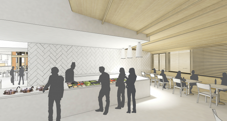 Parkside Dining Hall Csu Long Beach Ac Martin