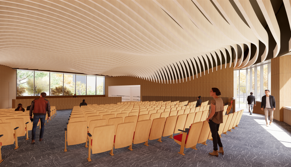 Entry View - Wood Seats & Darker Oaks
