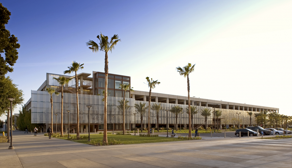 Nutwood Parking Structure; CSU Fullerton