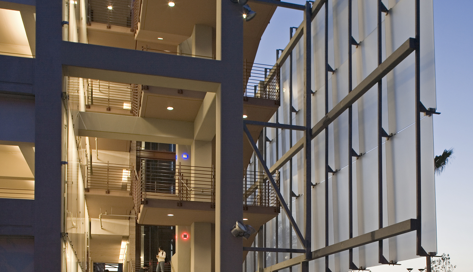 Nutwood Parking Structure; CSU Fullerton Nutwood Parking Structure; CSU Fullerton